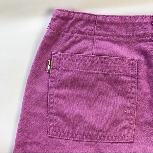 Purple Mid Rise Shorts - Picture 6 of 6